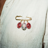 Virgin Mary Brooch