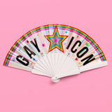 Pride Gay Icon Fan | rainbow, parade, festival