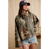 CAMO WINDBREAKER JACKET