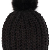 Soft Chenille Chunky Yarn Beanie Hat