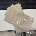 Daisy Napkins - set of 4