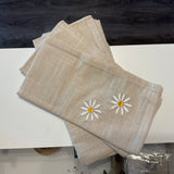Daisy Napkins - set of 4