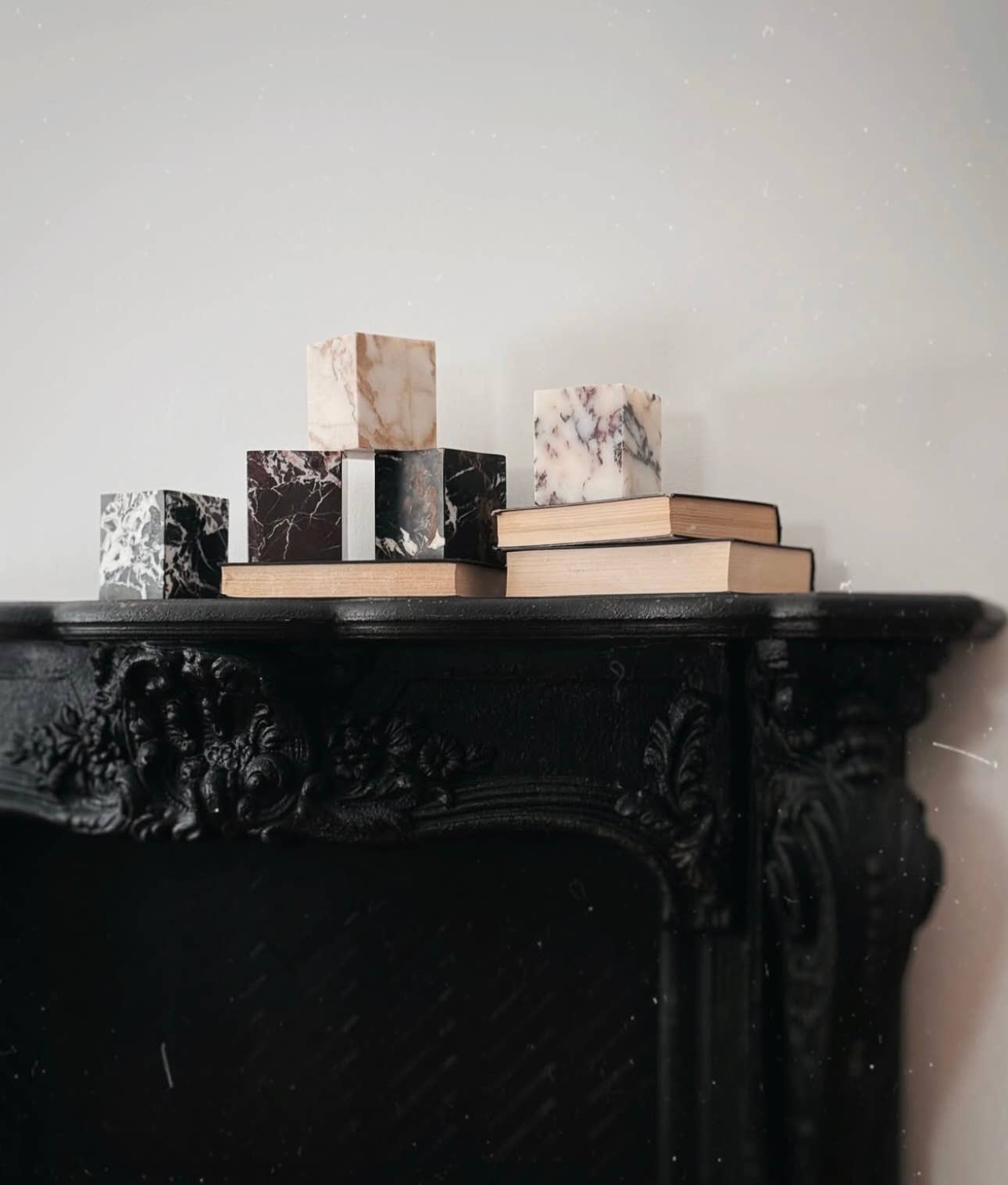 Marble Candle- White Label Ready