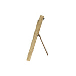 Wooden frame on a white background