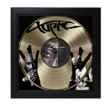 2Pac Laser Cut Record With Poster Art Shadowbox C3