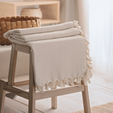 Minimalist 100% Cotton Throw Blankets & Bedspreads