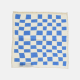 Blue Square Wool Pocket Square