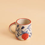 Anaar Coffee Mug- Red ,  3.5 X 3 Inches
