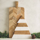 Face to Face Herringbone Charcuterie Board