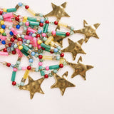 Whimsical Star Beaded Necklace
