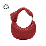 Micro Brigitte Red Recycled Vegan Bag