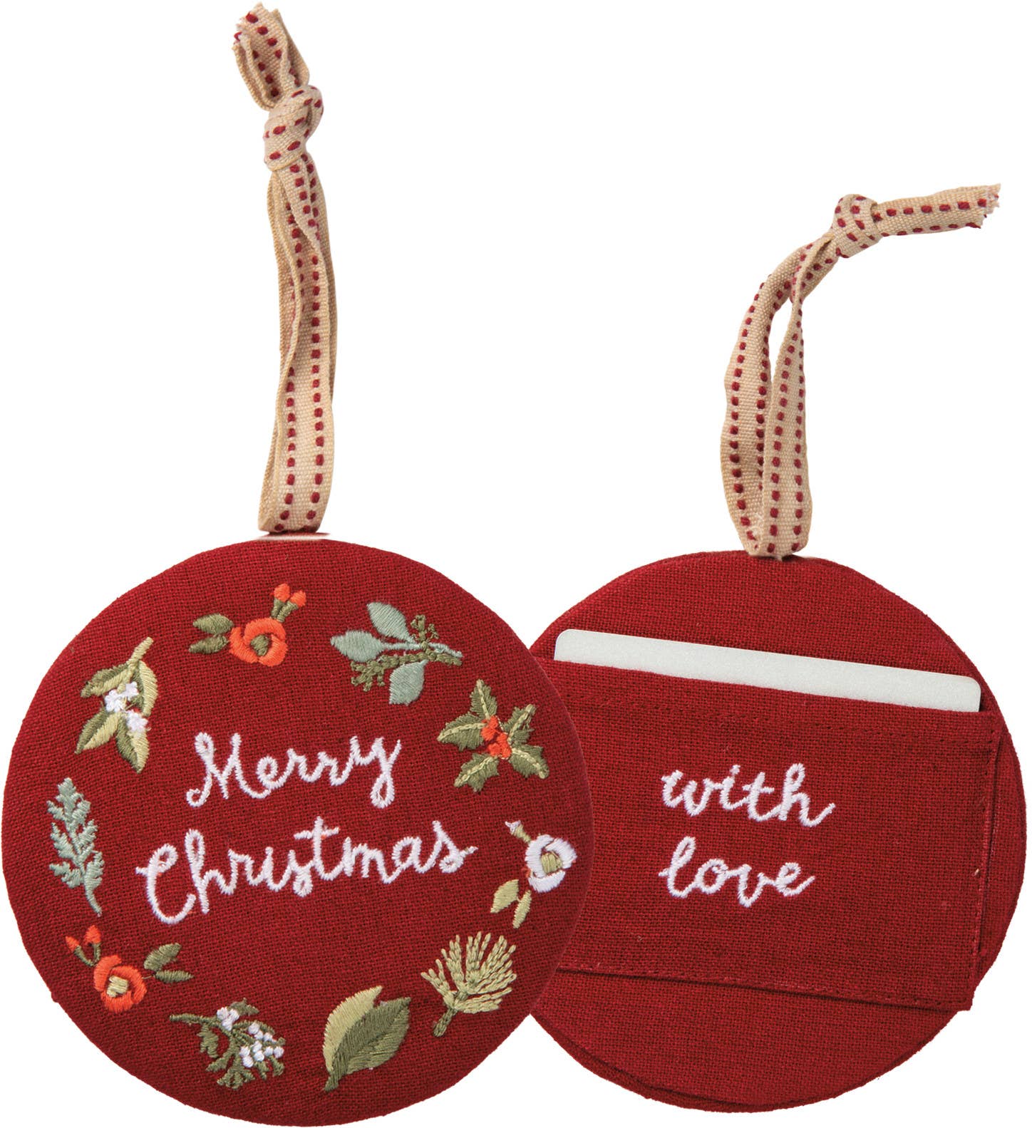 Merry Christmas With Love Ornament
