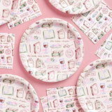 Book Club Plates | literary party, bookish, girls night