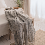 Minimalist 100% Cotton Throw Blankets & Bedspreads