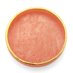 Pink Resin Round Serving  Tray