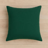 Loop Tufted Santa Claus Green 17" Throw Pillow