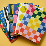 Black & White Squiggle Notebook Duo