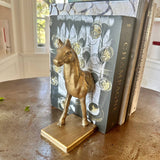 Horse Decorative Bookend Set, 4.5" x 3.75" x 9"
