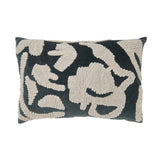 Luxe Embroidered Velvet Throw Pillow
