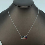 11:11 Charm Pendant Stainless Steel Necklace - FGS