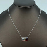 11:11 Charm Pendant Stainless Steel Necklace - FGS