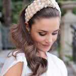 TUFTED STRAW KNOTTED HEABDAND