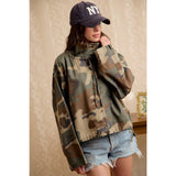 CAMO WINDBREAKER JACKET