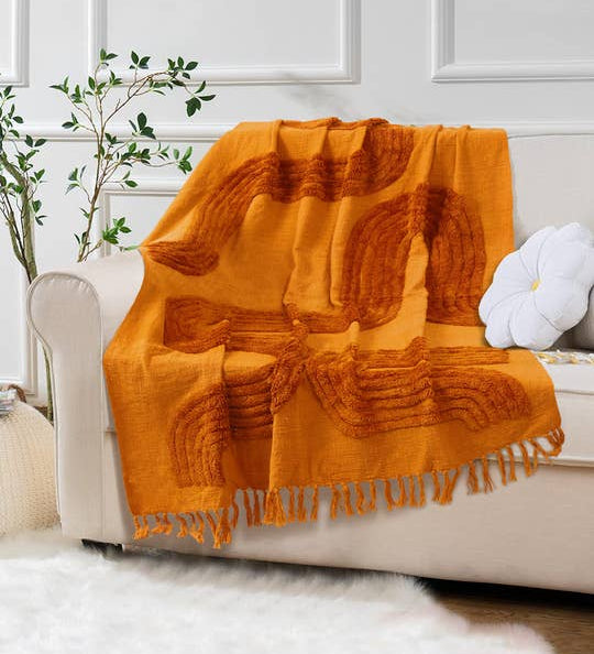 Best throws for living room decor | Throw for sofa and couch