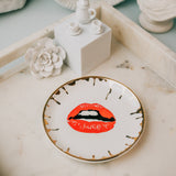 Bitch Round Ceramic Trinket Dish