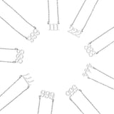 18K Gold PVD Stainless Steel Angel Number Necklace