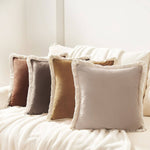 Nacazcol Pillows (each) - Brown/Caramel