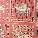 Western-Inspired Silk-Feel Scarf with Vintage Paisley Print