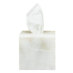 Alabaster Tissue Box