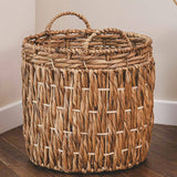 Large Wicker Basket w/ Handles (Set of 2)