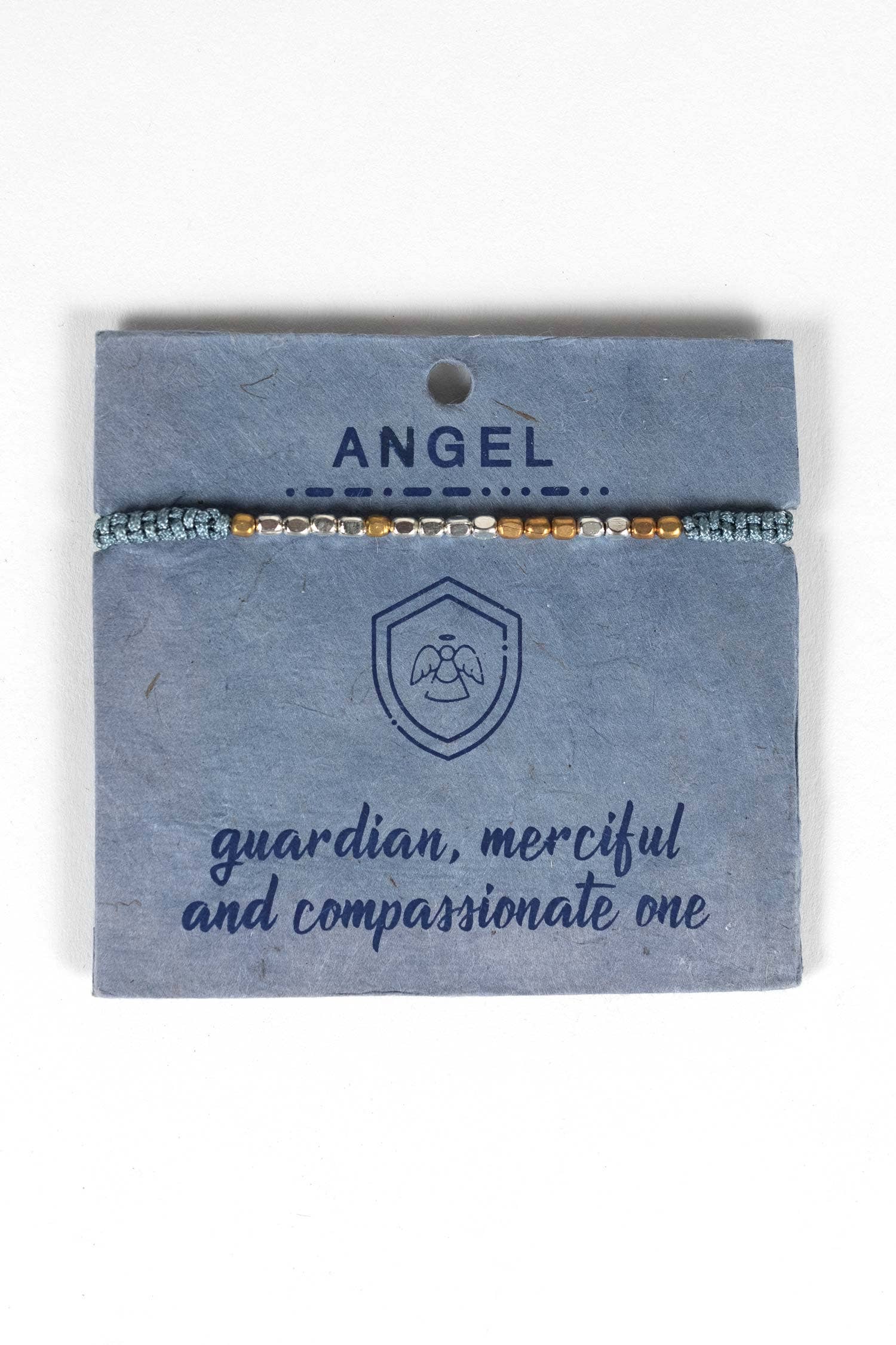 Angel Morse Code Bracelet