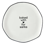 Ceramic Plate - For Santa