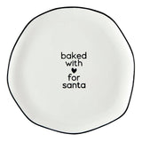 Ceramic Plate - For Santa