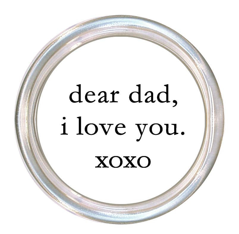 C8463- Dear Dad I love you Coaster