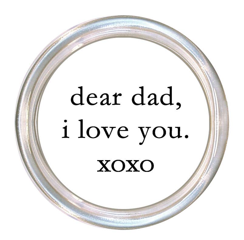 C8463- Dear Dad I love you Coaster