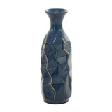 Modern Teal Ceramic Vase - Ideal for Plants & Floral