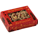 Glass Santa Mini Ornament Set