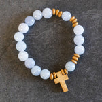 Cross Stretch Bracelet *