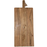 Prairie 38 Inch Oversized Cutting Board Acacia Wood & Jute