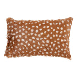 Deer Spot Goat Fur Pillow