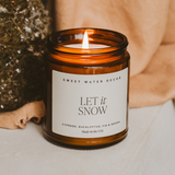 *NEW* Let It Snow 9 oz Soy Candle - Christmas Decor & Gifts