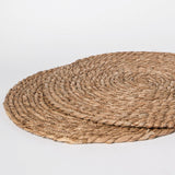 814 - Round Rattan Placemat