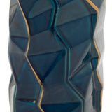Modern Teal Ceramic Vase - Ideal for Plants & Floral