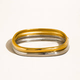 Renzi 18K Gold Non-Tarnish Classic Bangle