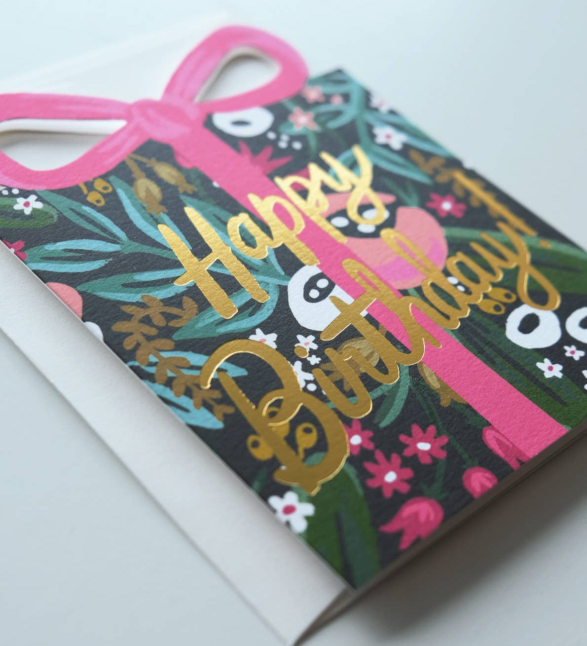 Present Die Cut Card
