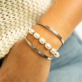 18K Gold PVD You Got This Engraved Bangle Bracelet